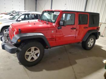  Salvage Jeep Wrangler