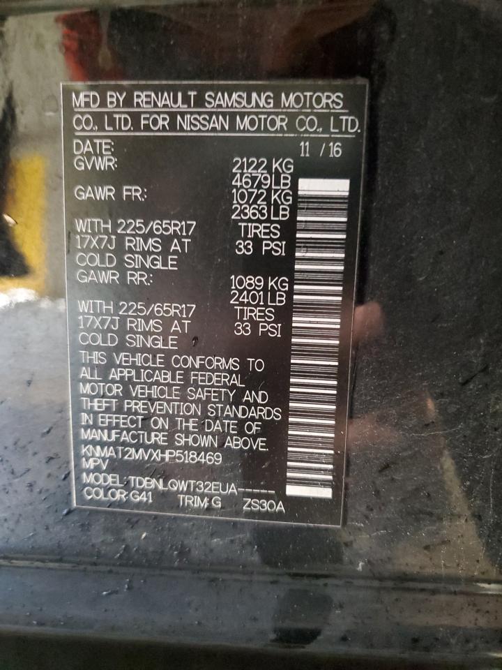 Nissan Rogue S Image 8