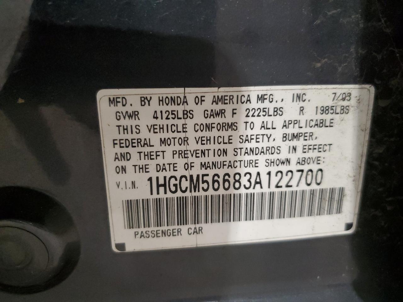 Honda Accord Ex Image 10