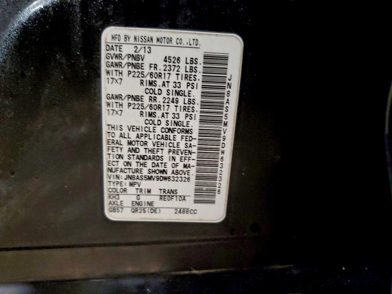 Nissan Rogue S Image 5