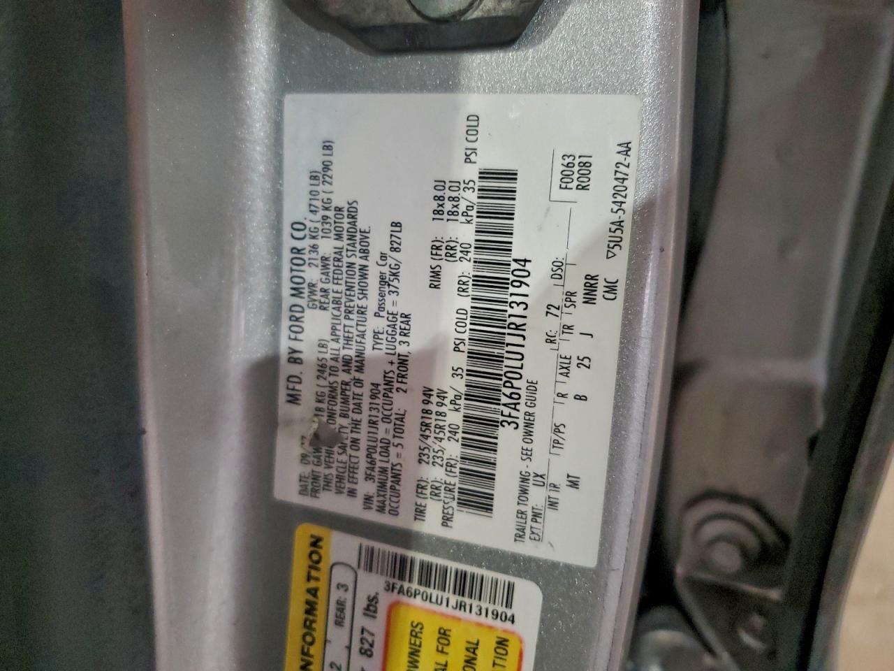 Ford Fusion Se Hybrid Image 10