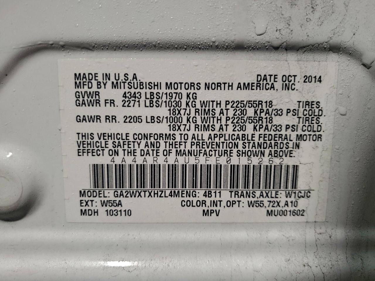 Mitsubishi Outlander Se Image 11