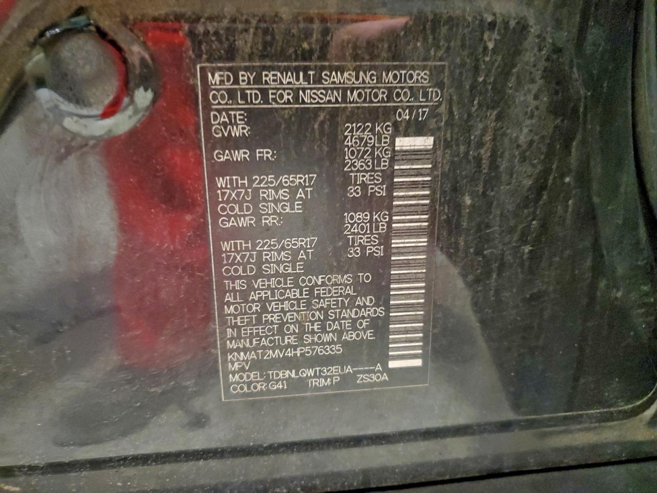 Nissan Rogue S Image 10